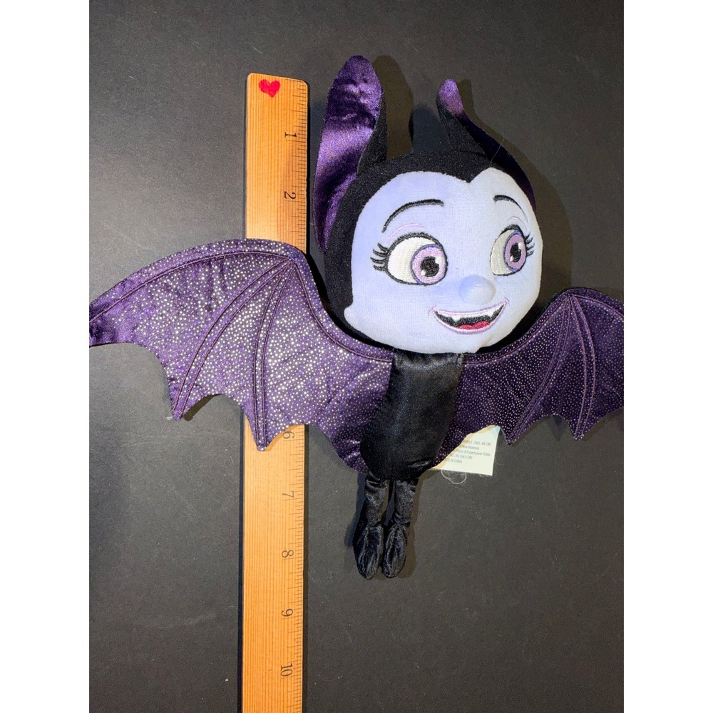 Disney Junior Vampirina Bat Plush Stuffed Animal Purple Halloween  8"